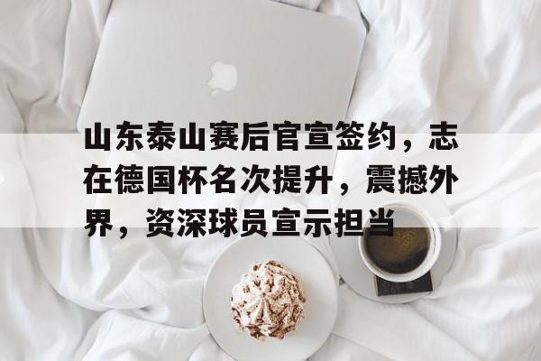 九游下载-山东泰山赛后官宣签约,志在德国杯名次提升,震撼外界,资深球员宣示担当的简单介绍